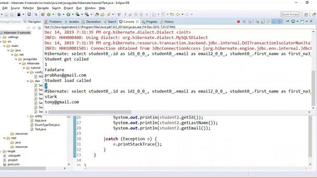 Hibernate get vs load | Explained with Examples смотреть онлайн