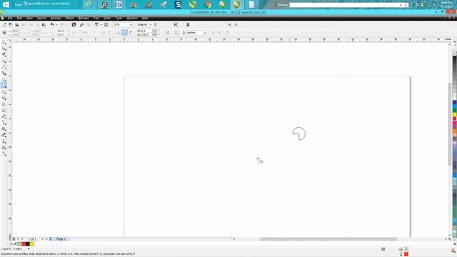 Corel Draw Tips & Tricks Cutting an object in half equally смотреть онлайн