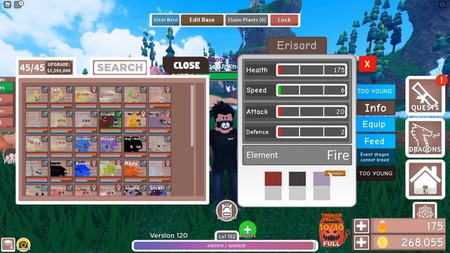 Spooky Eggs and Dysuva Bat Dragons in Roblox Dragon Adventures Halloween Event смотреть онлайн