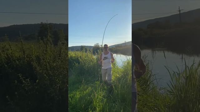 Приколы на рыбалке! Рыбалка с женой 🤭 смотреть онлайн