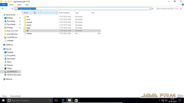 SapMachine 11 JDK Installation on Windows 10 with JAVA_HOME Environment Variable смотреть онлайн