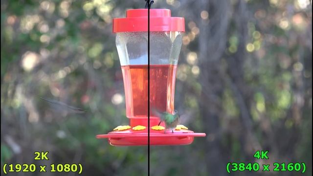 4K vs 2K resolution comparison side by side смотреть онлайн
