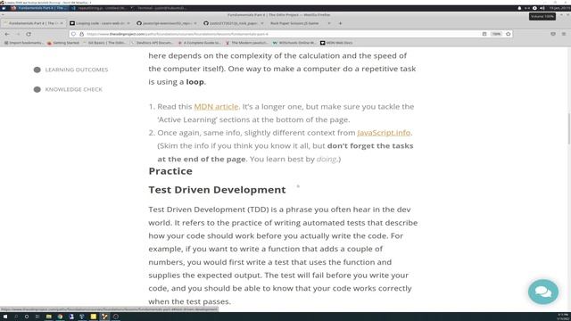 The Odin Project VLOG | Day 44 CODING For BEGINNERS | Foundations JavaScript Arrays and Loops смотреть онлайн