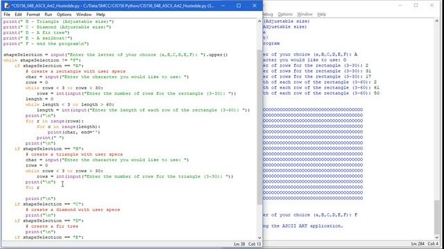 Python 05I ASCII Art смотреть онлайн