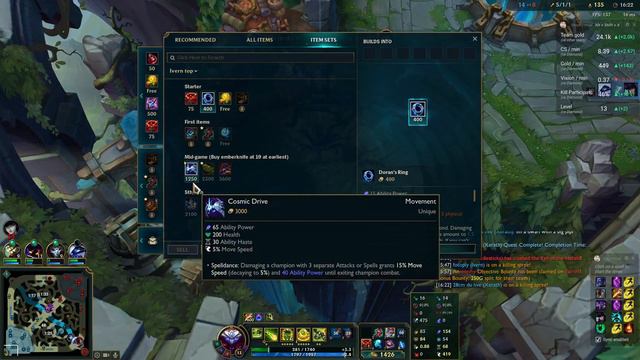 Ivern top Season 13 - Diamond flex - Uncommented game - VS Shen смотреть онлайн