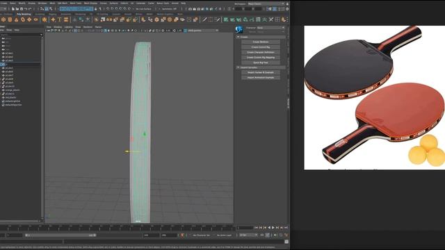 Making A Ping Pong Paddle With Autodesk Maya 2022 and Adobe 3D Substance смотреть онлайн
