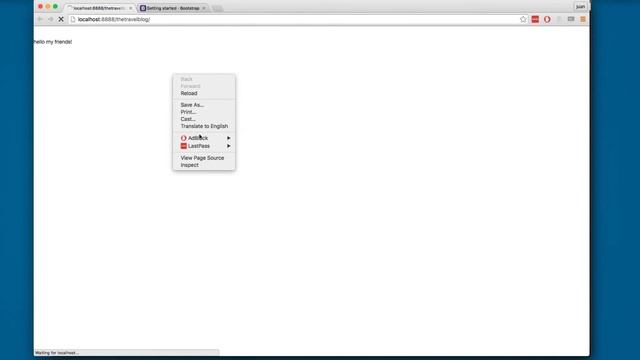 Building a WordPress Theme with Bootstrap from scratch - Adding Bootstrap смотреть онлайн