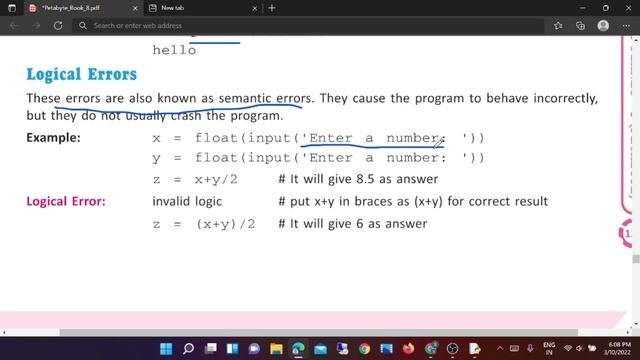 CLASS-8 COMPUTER SCIENCE CHAPTER-9 PYTHON-INTRODUCTION OF PETABYTE PART-5 смотреть онлайн
