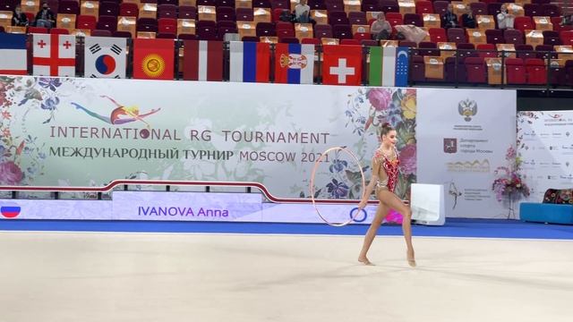 Anna Ivanova - Hoop 21.35 IT Moscow 10.03.21 смотреть онлайн