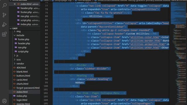 Admin Panel Using PHP lecture #0 | induction and install template смотреть онлайн