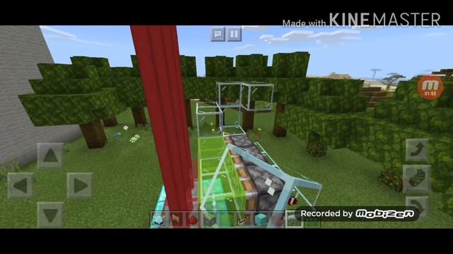 Как построить лазерные ворота в Minecraft PE. смотреть онлайн