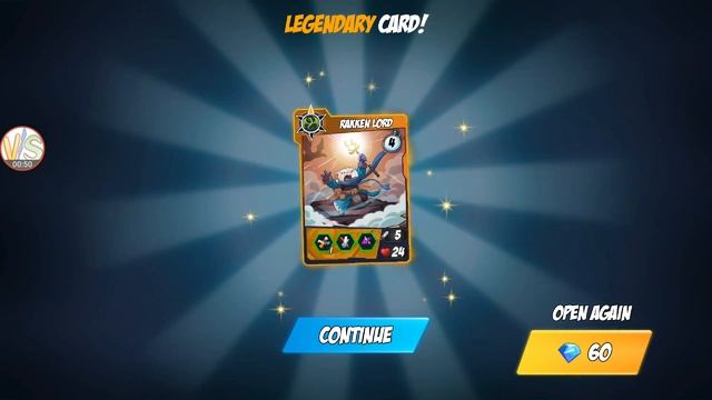 LEGENDARY Rakken Lord Obtained from WHISKERWING ALLIANCE PACK in TAP CATS EPIC CARD BATTLE смотреть онлайн