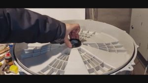 Установка подшипников в барабан стиральной машины LG