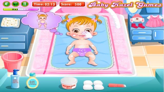 Baby Hazel Skin Care - Baby Game - Games For Children Play Movie смотреть онлайн