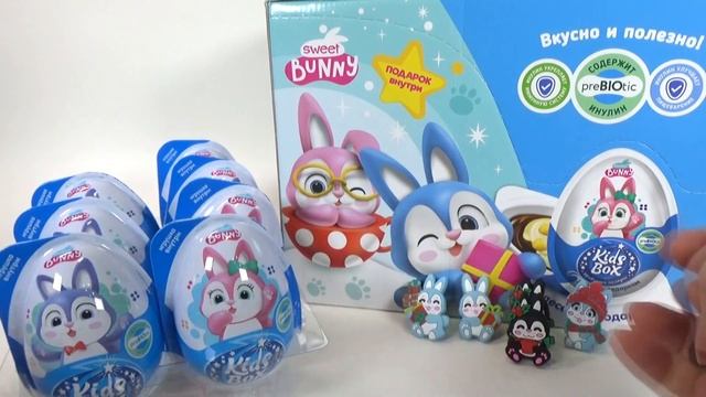 ЗАЙЧАТА! Новая серия в десертах KIDS BOX. Новогодняя милота в преддверии 2023 года смотреть онлайн