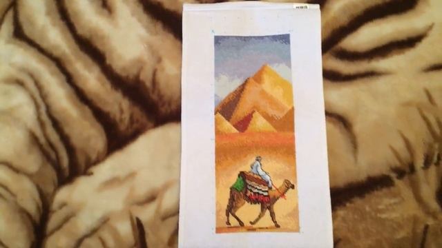 Вышивка крестиком "Giza" от Dome, Пирамиды 2-й отчёт и Законченная работа смотреть онлайн