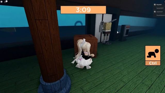 СПАНЧ БОБ СОШЁЛ С УМА в Роблокс – Как сбежать от губки боба? Sponge Roblox смотреть онлайн