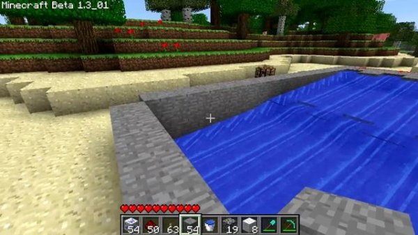 Minecraft Water Block Version 1.1 -- Minecraft Mod