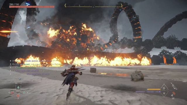 Combat bien chaud contre l'Horus Horizon Forbidden West DLC PS5 смотреть онлайн