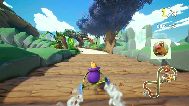 Gigantosaurus Dino Kart - RUGO (gameplay) смотреть онлайн