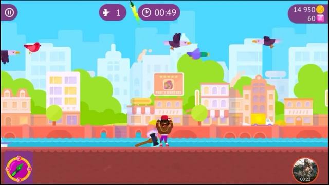 обзор игры Bowmasters. смотреть онлайн