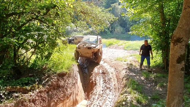 Самый бешеный Ниссан терано в мире Der verrückteste Nissan Terrano aller Zeiten Offroad смотреть онлайн
