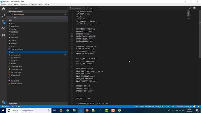 Tutorial Rodando API app ava смотреть онлайн
