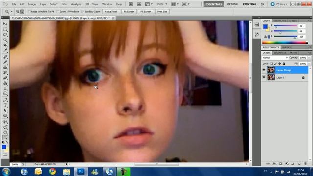 Photoshop CS5 tutorial - Layers featuring Meekakitty (HD) смотреть онлайн