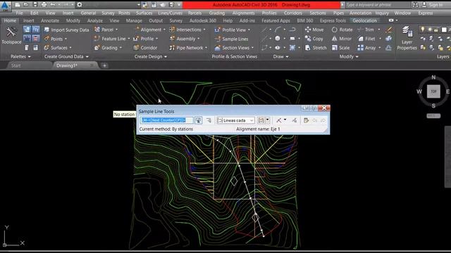 Crear secciones transversales en AutoCAD Civil 3D смотреть онлайн