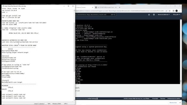¿NODE RED EN AWS? | Instalando y configurando NODE RED смотреть онлайн