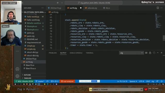 Using Zig from Python ? (Twitch Live Stream) смотреть онлайн