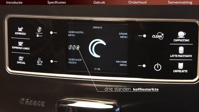 Saeco Xelsis HD8953/11 смотреть онлайн