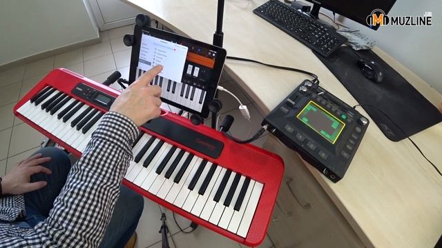 Синтезатор Casio CT-S200 + Chordana Play Инструкция по подключению/Manual/Moog/miniMoog
