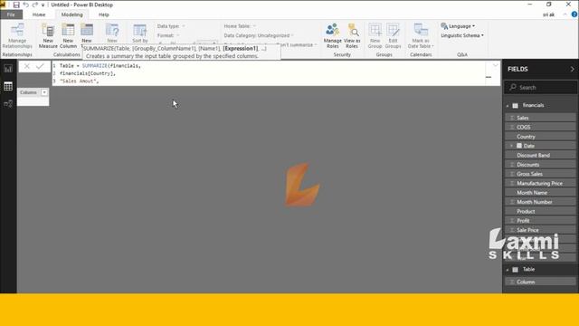 Summarize Function DAX - DAX Summarize Function In Power BI Desktop | Summarize DAX Tutorials смотреть онлайн