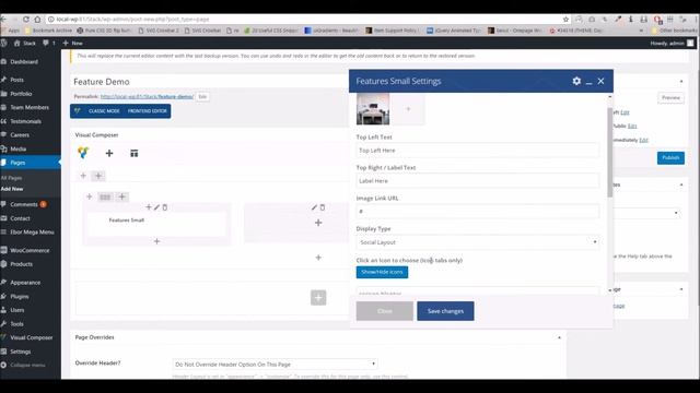Stack WordPress Theme - Features Block Overview смотреть онлайн