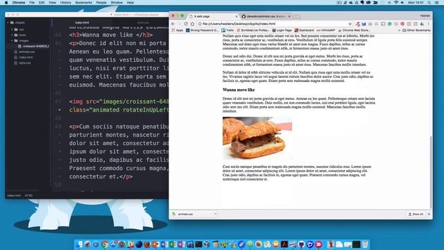 How to use Animate.css and wow.js смотреть онлайн