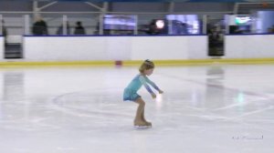 Милана 4 года. Фестиваль новичок 1, ШФК Династия.  Фигурное катание первые шаги.