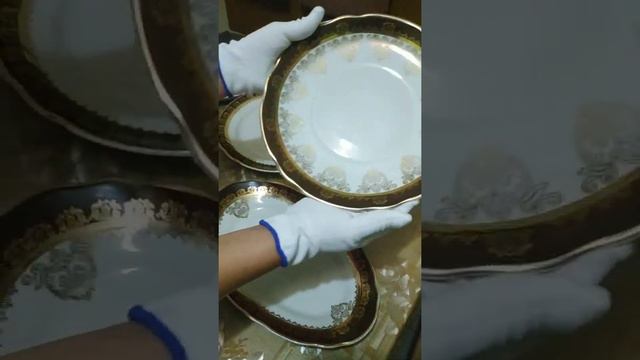 Сервиз столовый Коростень 34 предмета Коричневый смотреть онлайн