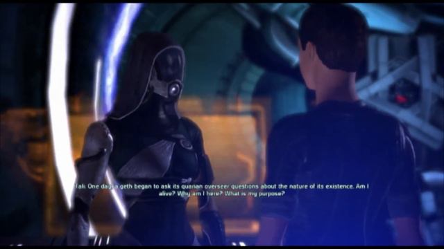 Mass Effect 1: Tali on the geth смотреть онлайн