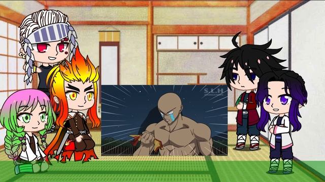 Hashiras react to Saitama in Demon Slayer | Demon Slayer |Gacha react| смотреть онлайн
