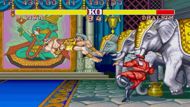 Street Fighter II: Champion Edition - M.bison(Vega) - [[(ARCADE)]] . NO MATCH LOSSES. смотреть онлайн