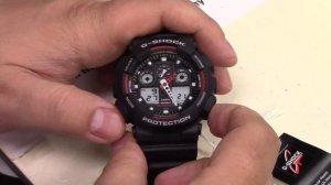 Настройка времени джишок GA 100