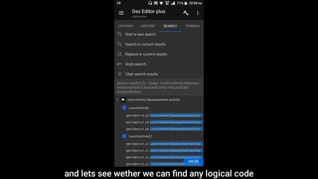 How to crack a App. using button id. Reverse Engineering. smali tutorial. смотреть онлайн