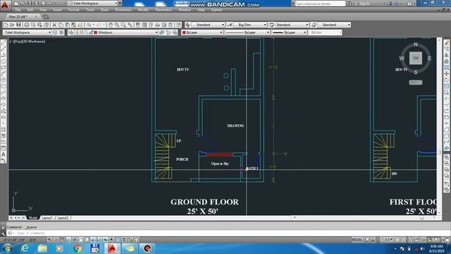 How to make windows in autoCAD 2D смотреть онлайн