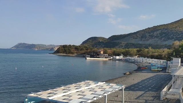 Пляж Большой Утриш. Фантастически хорошо. Сентябрь 2023 года.