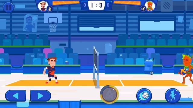 VOLLEYBALL CHALLENGE - Gameplay Walkthrough Part 1 - Court 1 (iOS Android)