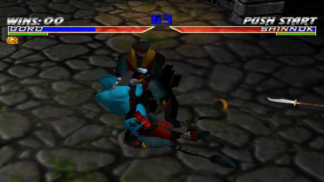 Goro glitch in Mortal Kombat Gold Глюк Горо. Dreamcast смотреть онлайн