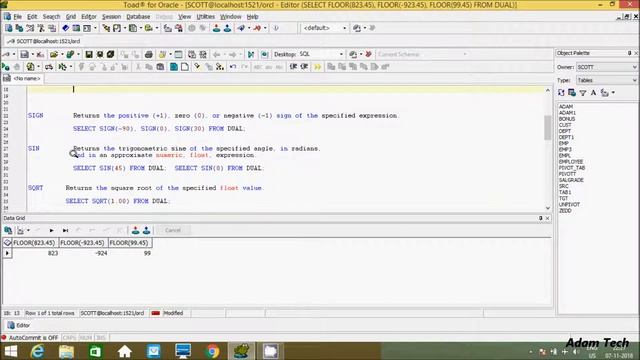 Numeric Functions in Oracle Database смотреть онлайн