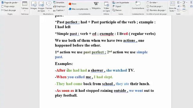 English Grammar - The PastPerfect Tense смотреть онлайн