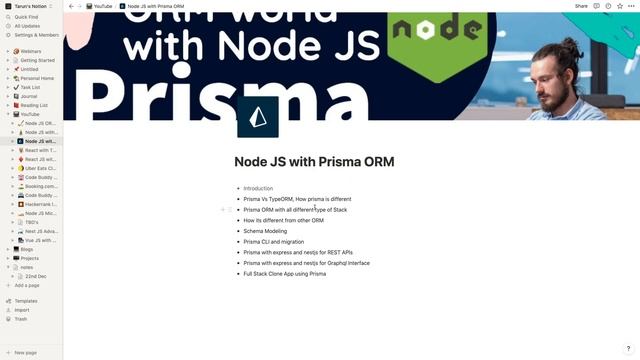 Node JS with Prisma ORM #01 смотреть онлайн